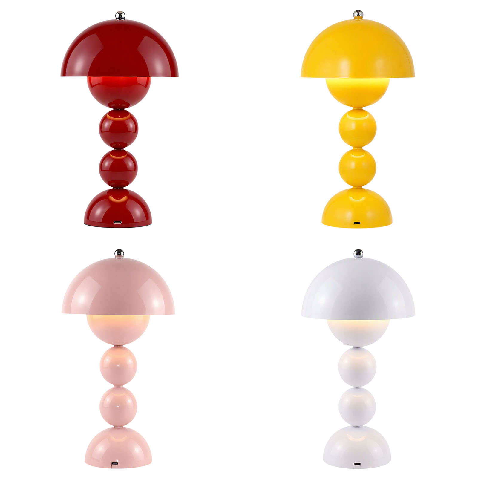 Lighting Decor Bedroom - Vintage Mushroom Flower Bud Desk Lamp