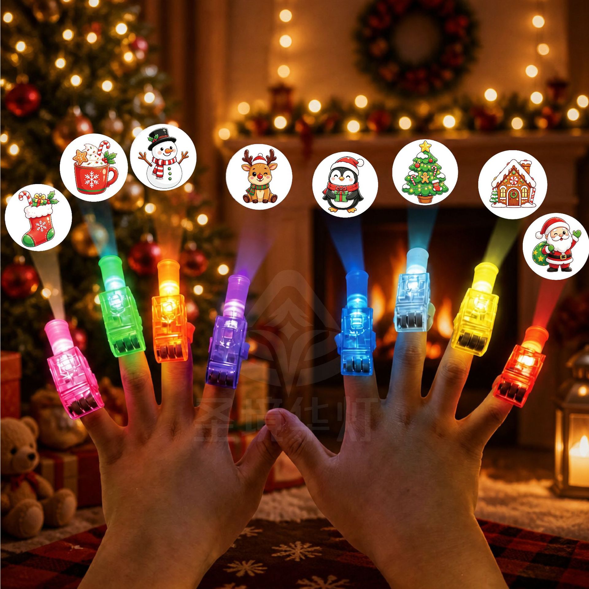 24pcs Christmas Projection Fin - Decor Lighting Lamps ulasan dan harga