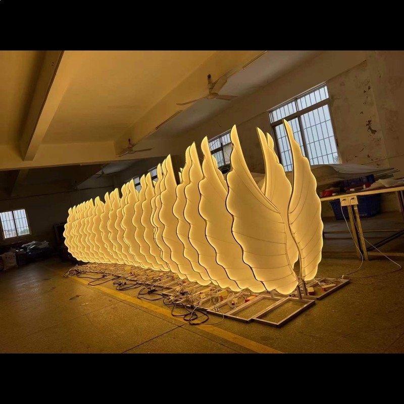 Glowing Angel Wings Light Prop - Lighting Decoration Ideas ulasan dan harga
