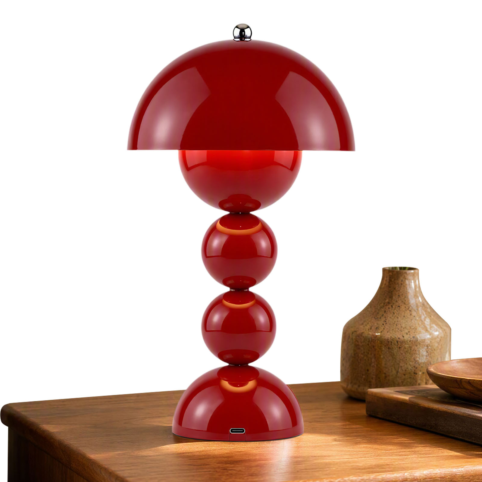 Mushroom Flower Bud Table Lamp - Lighting Decor Bedroom ulasan dan harga
