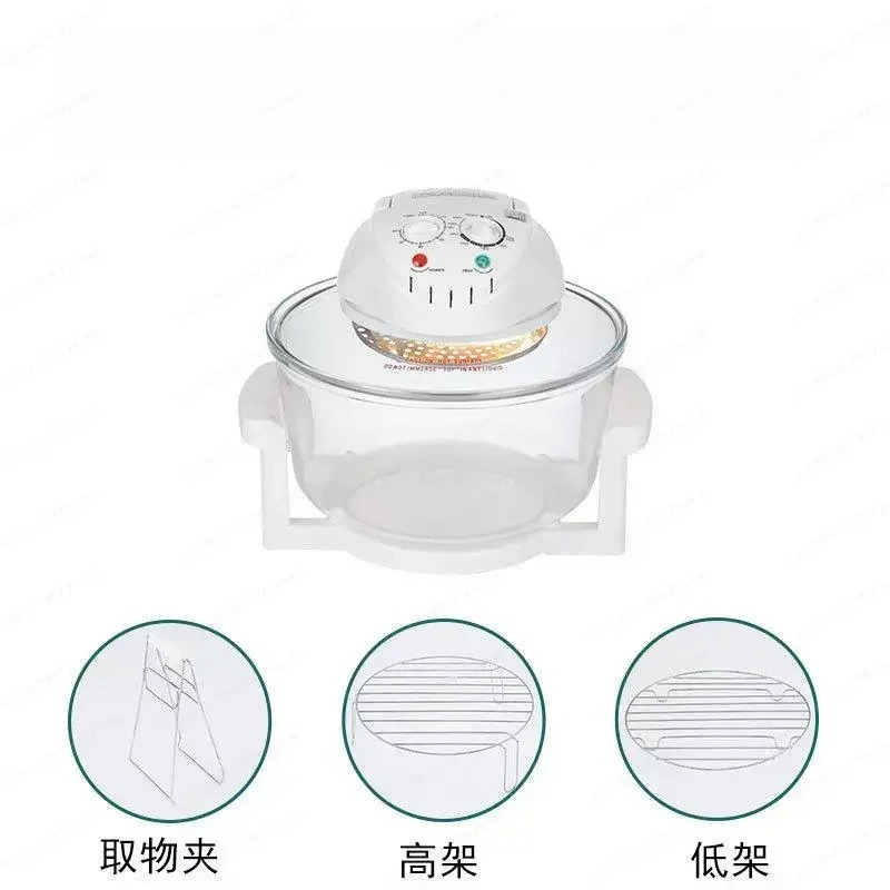 17L Glass Visual Air Fryer Ove - Lighting Visual ulasan dan harga