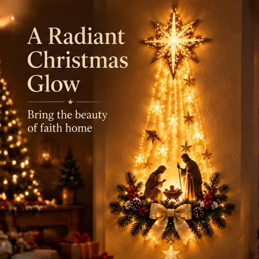 Bethlehem Star of Faith Lighte - Lighting Christmas Decor ulasan dan harga