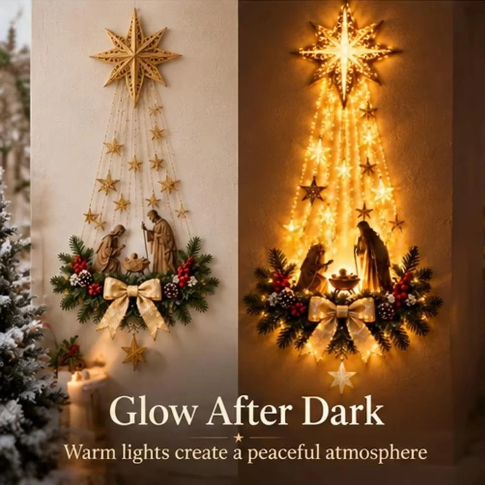 Bethlehem Star of Faith Lighte - Lighting Christmas Decor ulasan dan harga