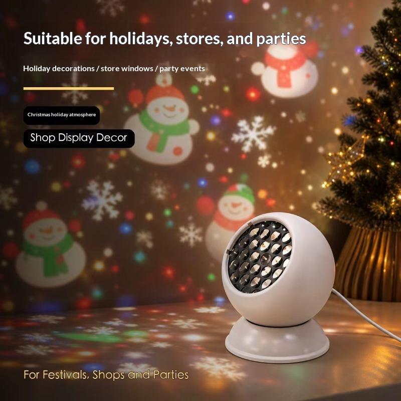 Christmas LED Snowflake Projec - Lighting Christmas Decor ulasan dan harga